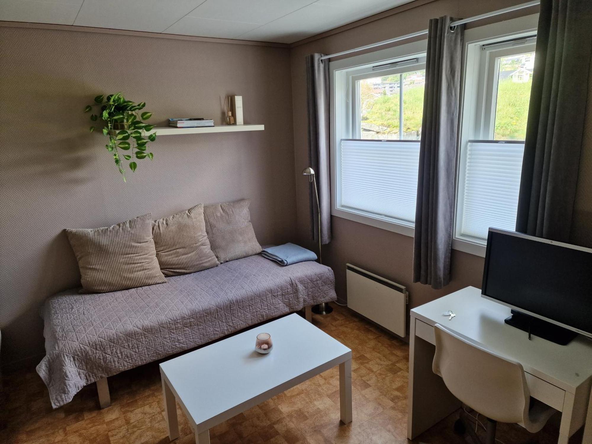 Rom Sentralt I Sogndal Pansiyon Dış mekan fotoğraf